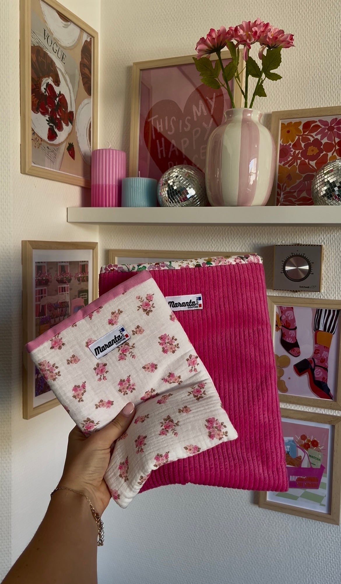 Je personnalise ma pochette à livre 📚