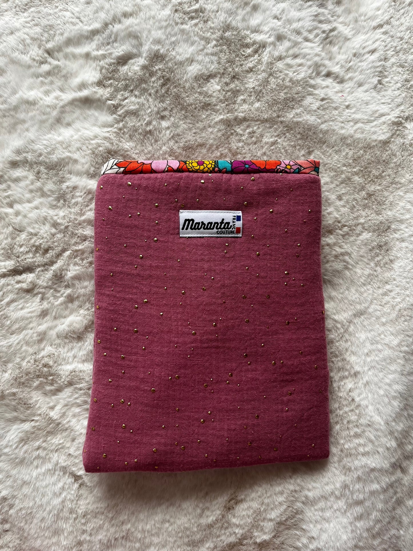 Pochette à livre double gaze