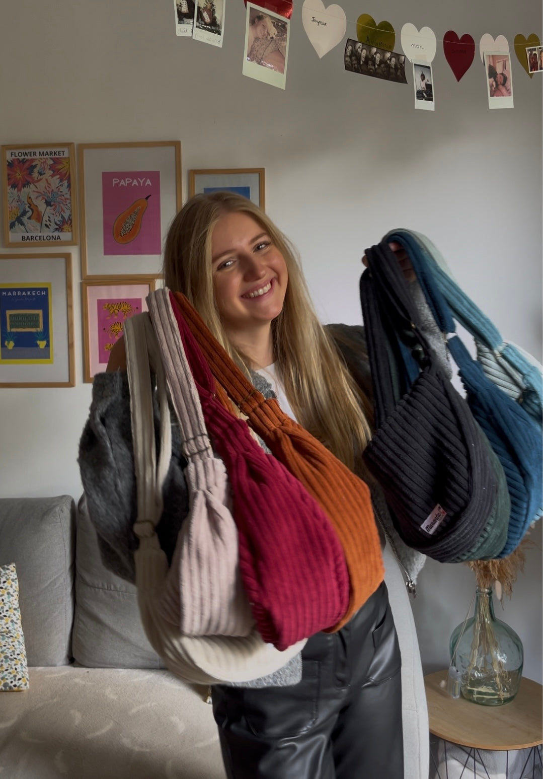 Je personnalise mon sac demi-lune - Main Image