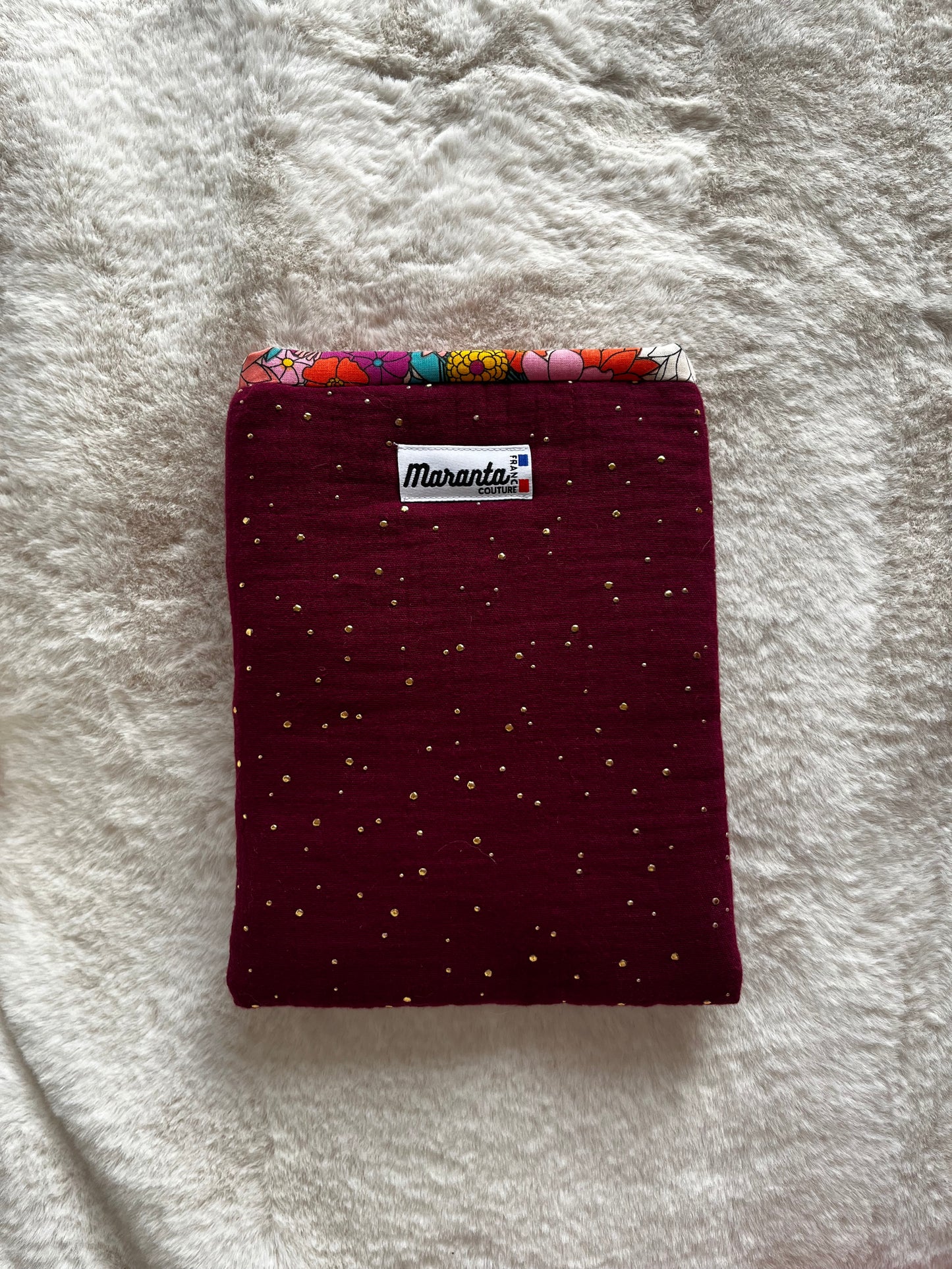 Pochette à livre double gaze