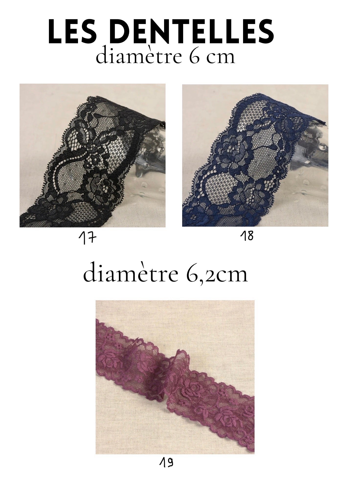 Bandeau en dentelle