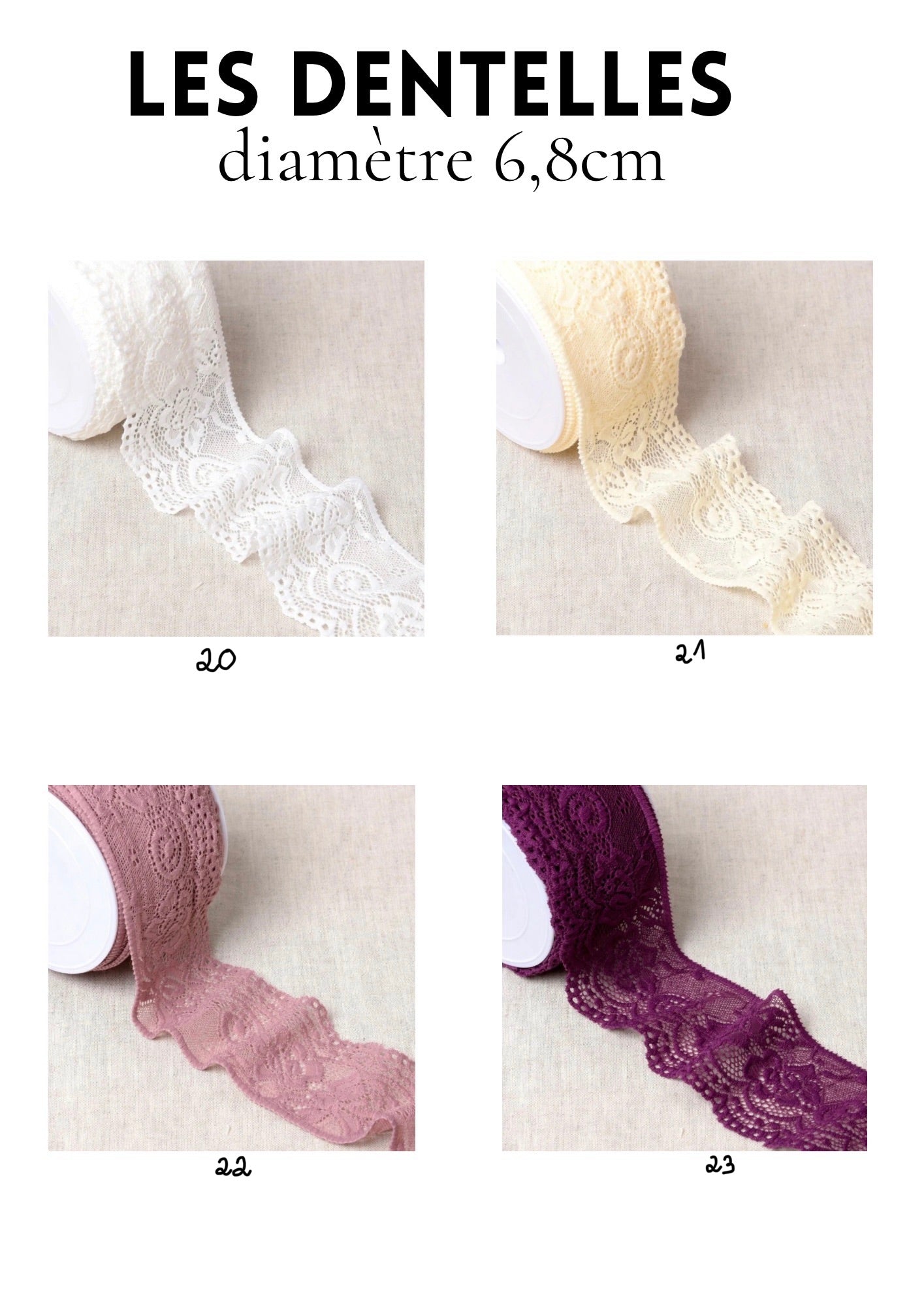 Bandeau en dentelle