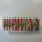 Bracelet réglable en tissu
