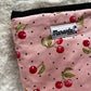 Pochette à livre cerises