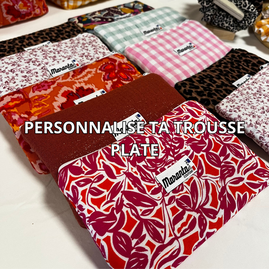 Je personnalise ma pochette plate