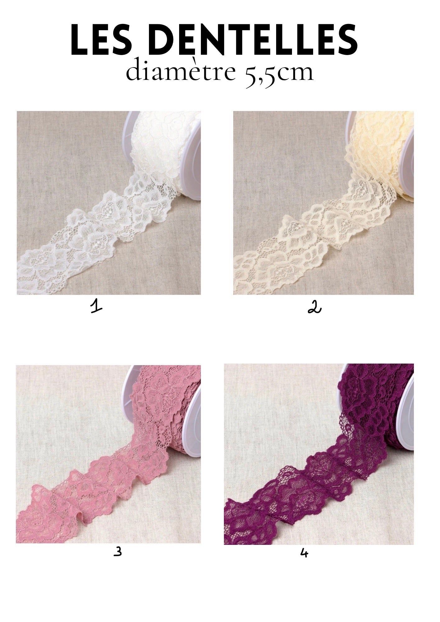 Bandeau en dentelle