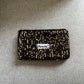 Pochette en sequins noir